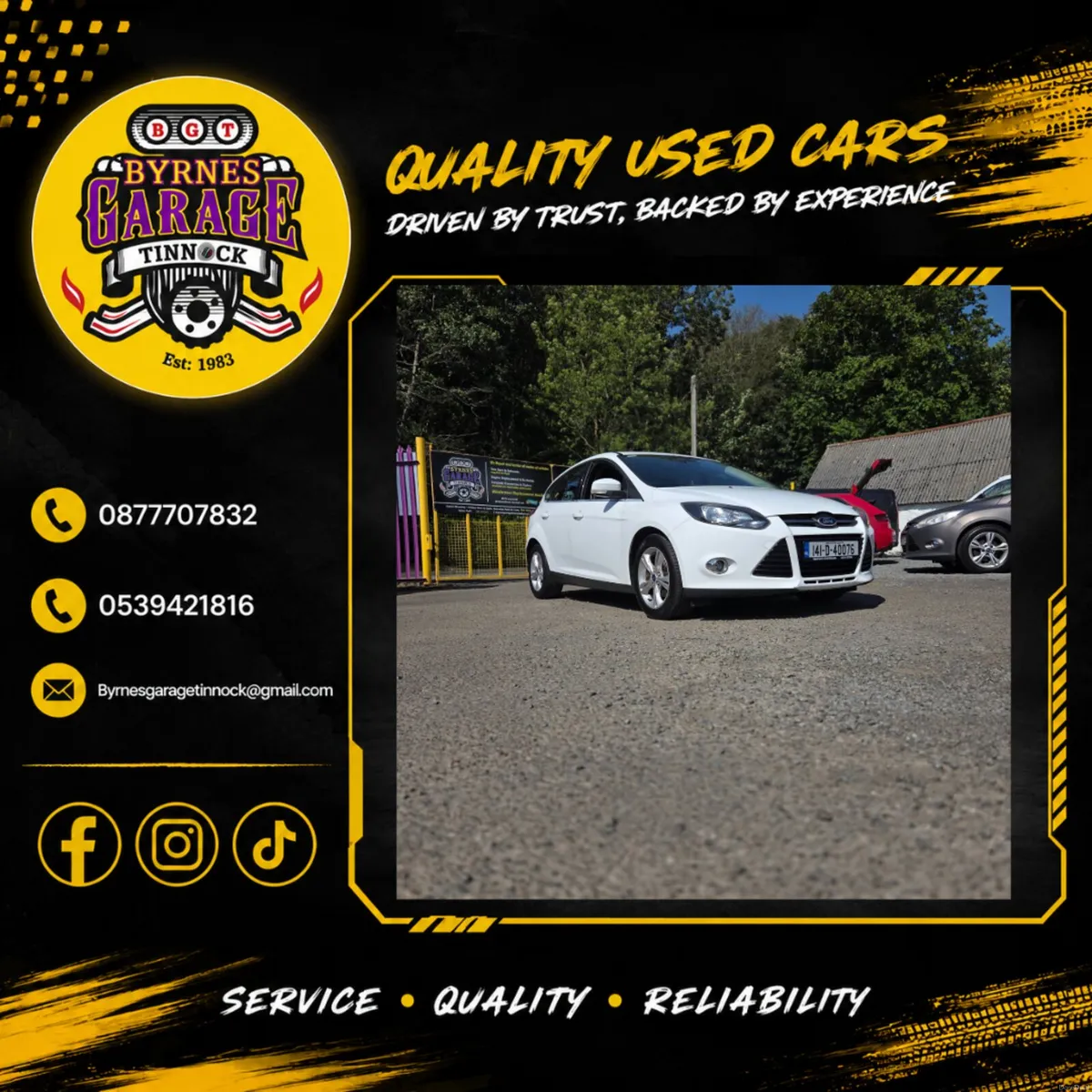 Stunning Ice White Ford Focus - Image 1