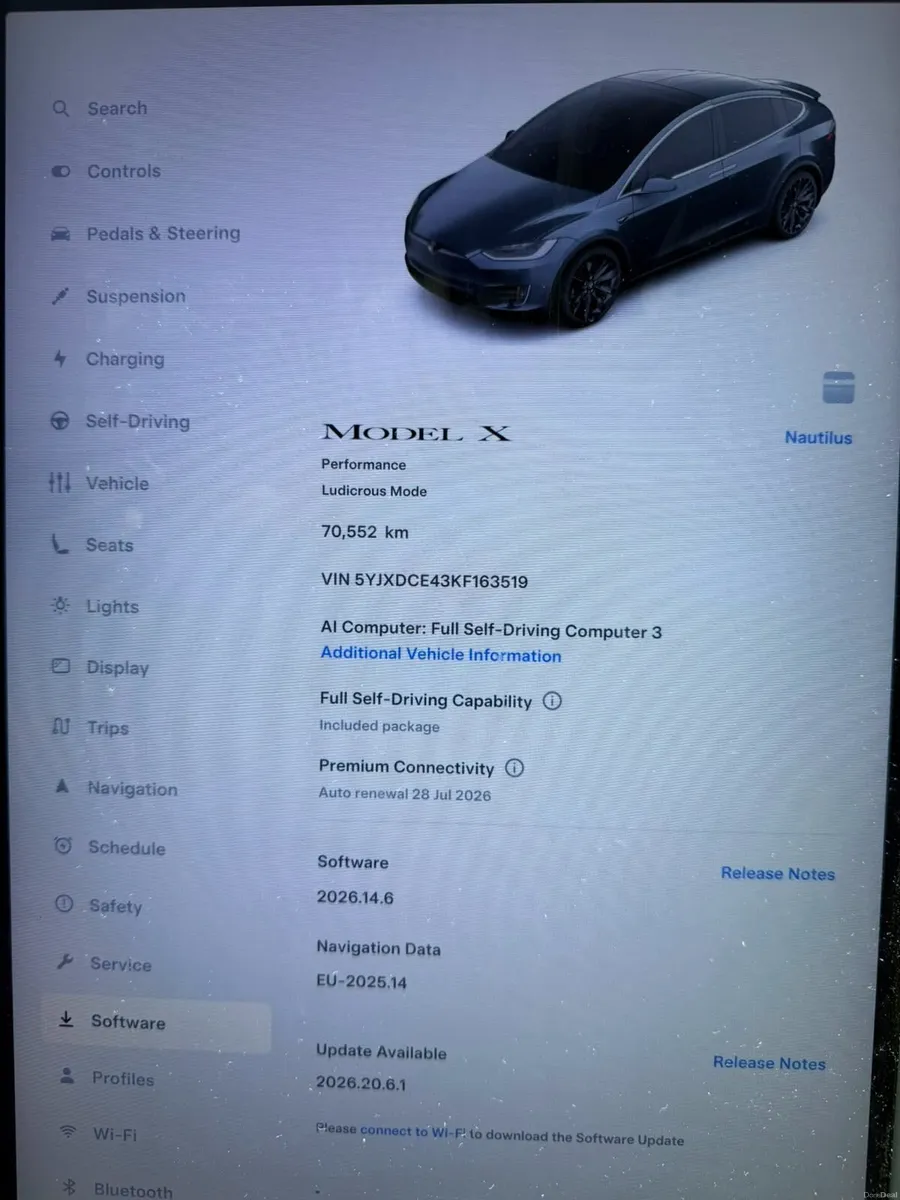 Tesla Model X 2020 - Image 3