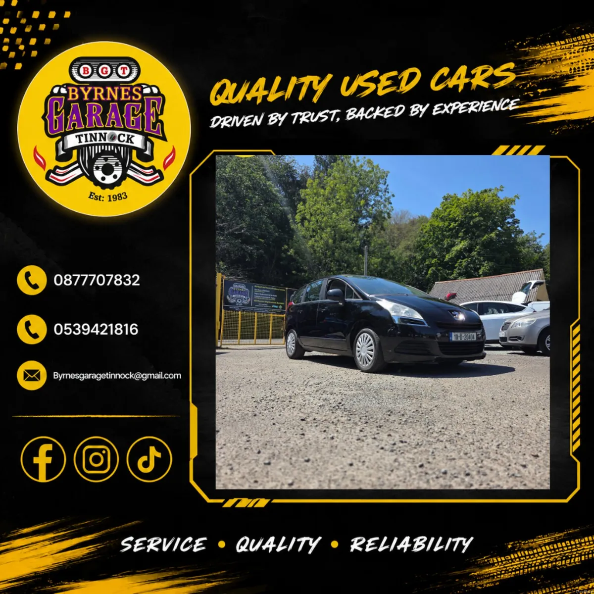 Lovely Automatic Peugeot 5008 7 Seater - Image 1