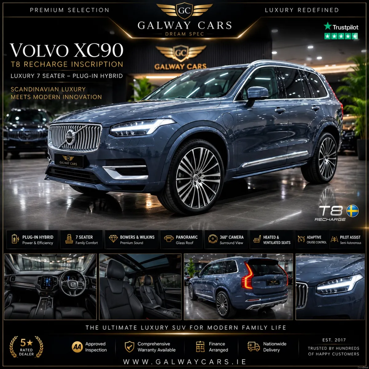 🇮🇪Volvo XC90 2.0 INSCRIPTION PRO RECHARGE AWD ‼️ - Image 1