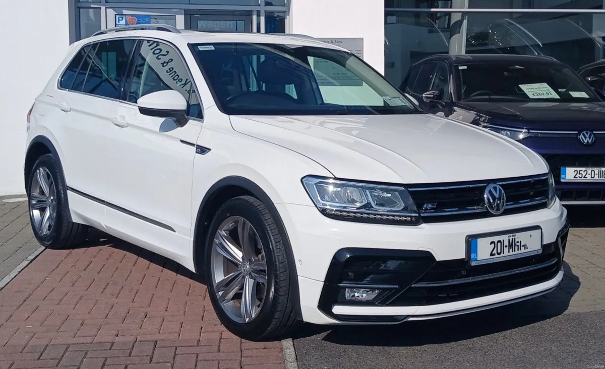 Volkswagen Tiguan R-Line 2.0 TDI 150HP **REAR VIEW - Image 1