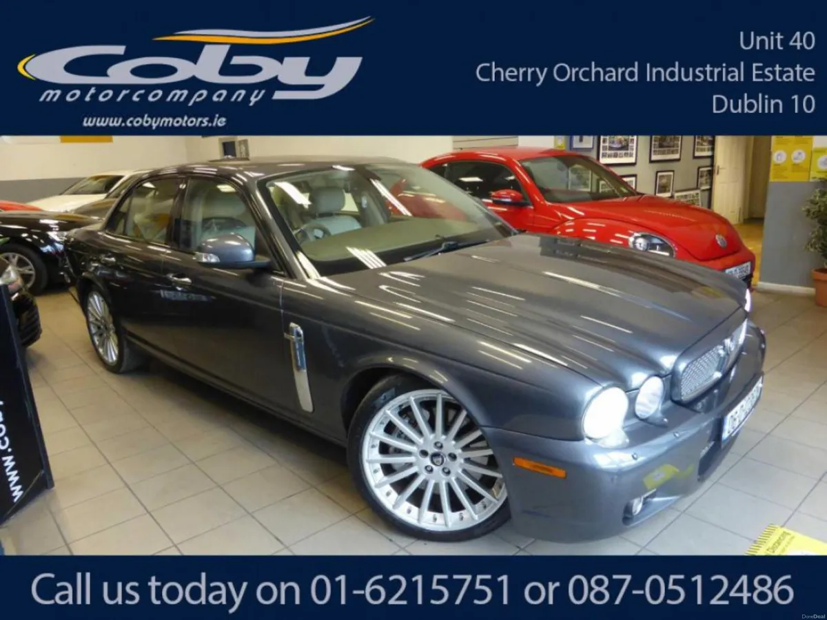 Jaguar XJ 4.2 SUPERCHARGED V8 4DR AUTO 405 BHP. St - Image 1