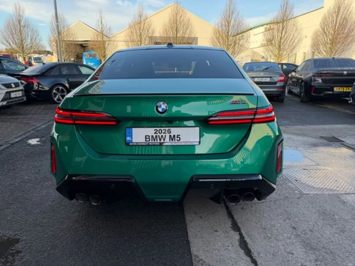 BMW M5 4.4L Petrol Hybrid 727BHP-Isle of Man Green - Image 4
