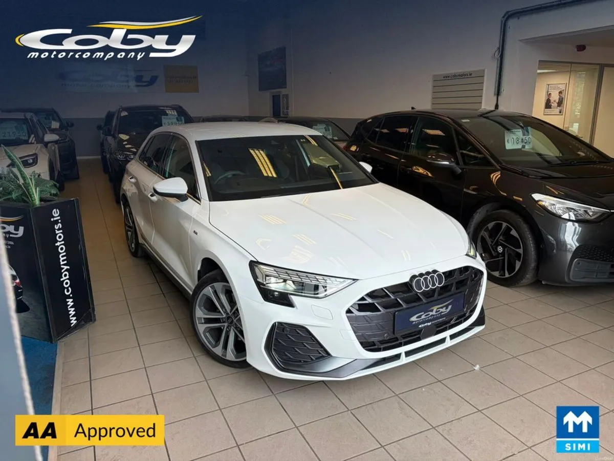 Audi A3 1.5 S-Line Black Edition 130km Range 204PS - Image 1