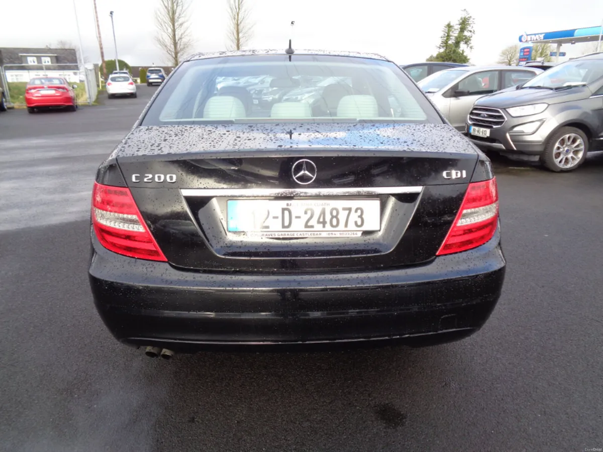 Mercedes-Benz C-Class C 200 CDI Blue Effic 4DR * F - Image 4