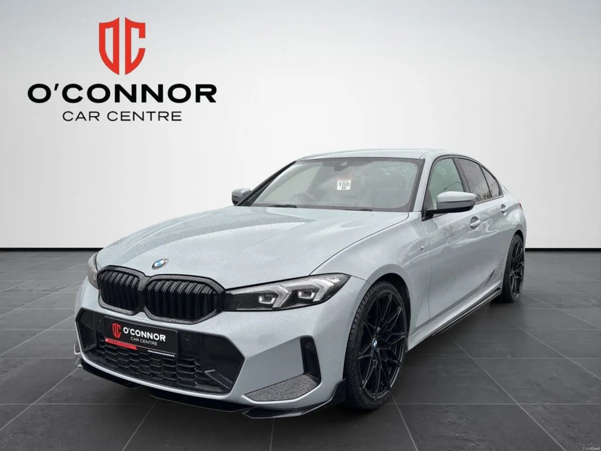 BMW 3-Series 320D Brooklyn Grey, black 20s, full M - Image 1