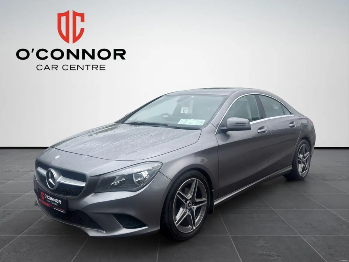 Mercedes-Benz CLA 220 D Cream leather, coupe looks - Image 1