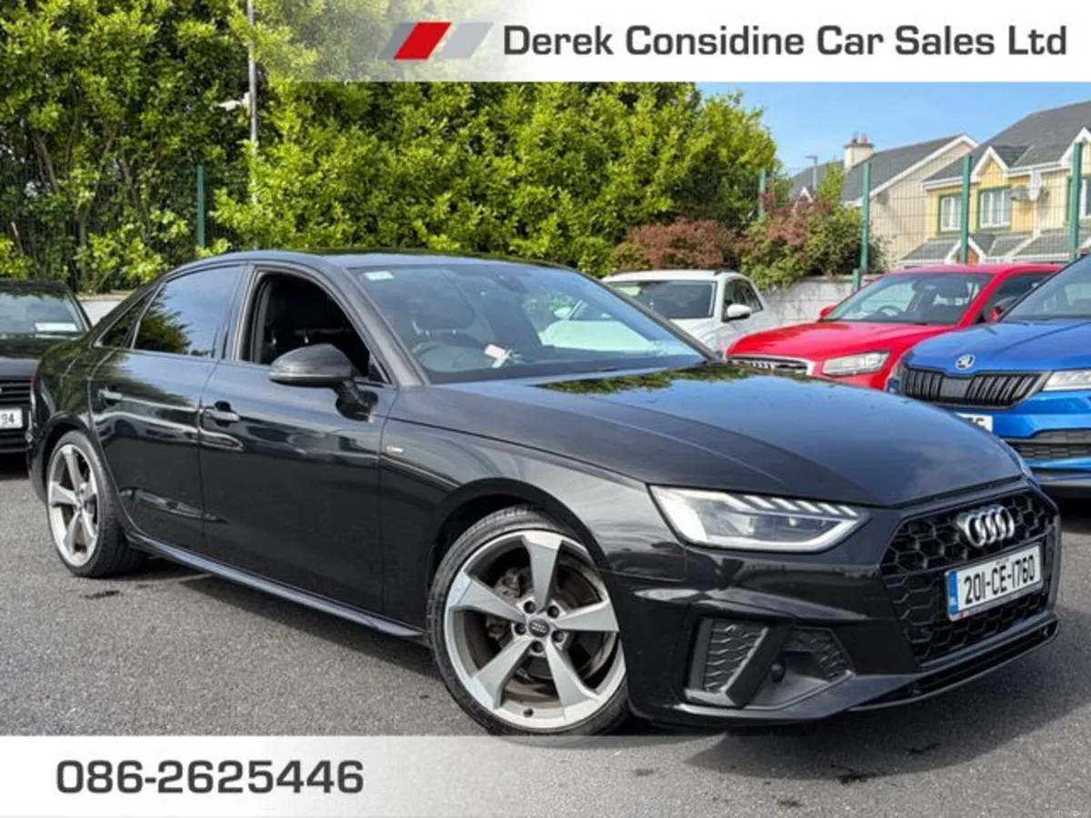 Audi A4 Black EDT 30 136PS 4DR Auto - Image 1