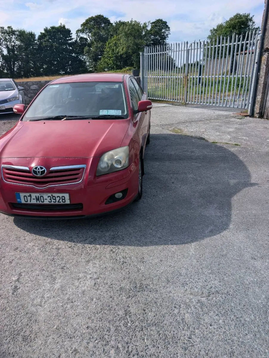 2007 Toyota Avensis, Taxed and NCT - Image 2