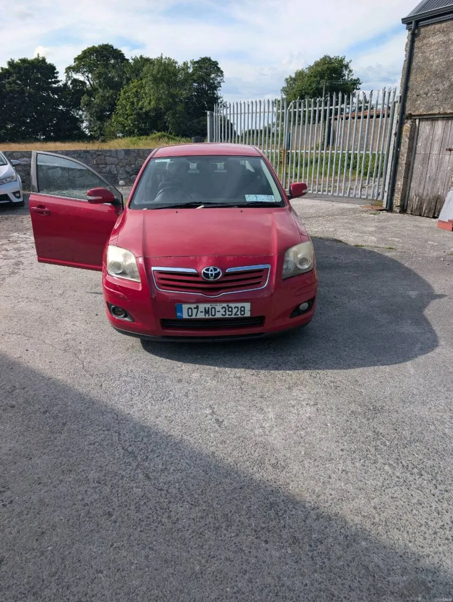 2007 Toyota Avensis, Taxed and NCT - Image 3