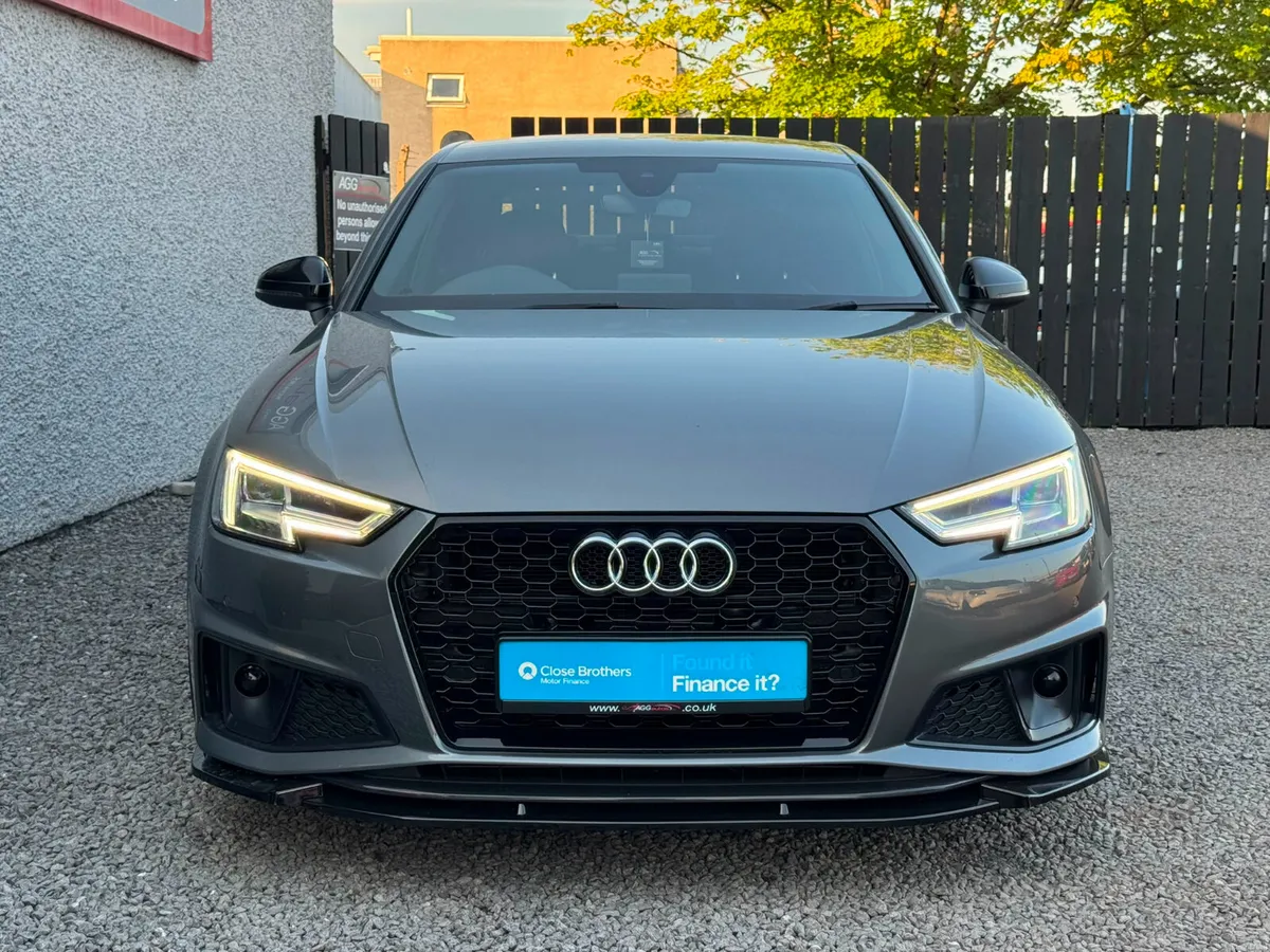2019 AUDI A4 S LINE GENUINE BLACK EDITION - Image 2