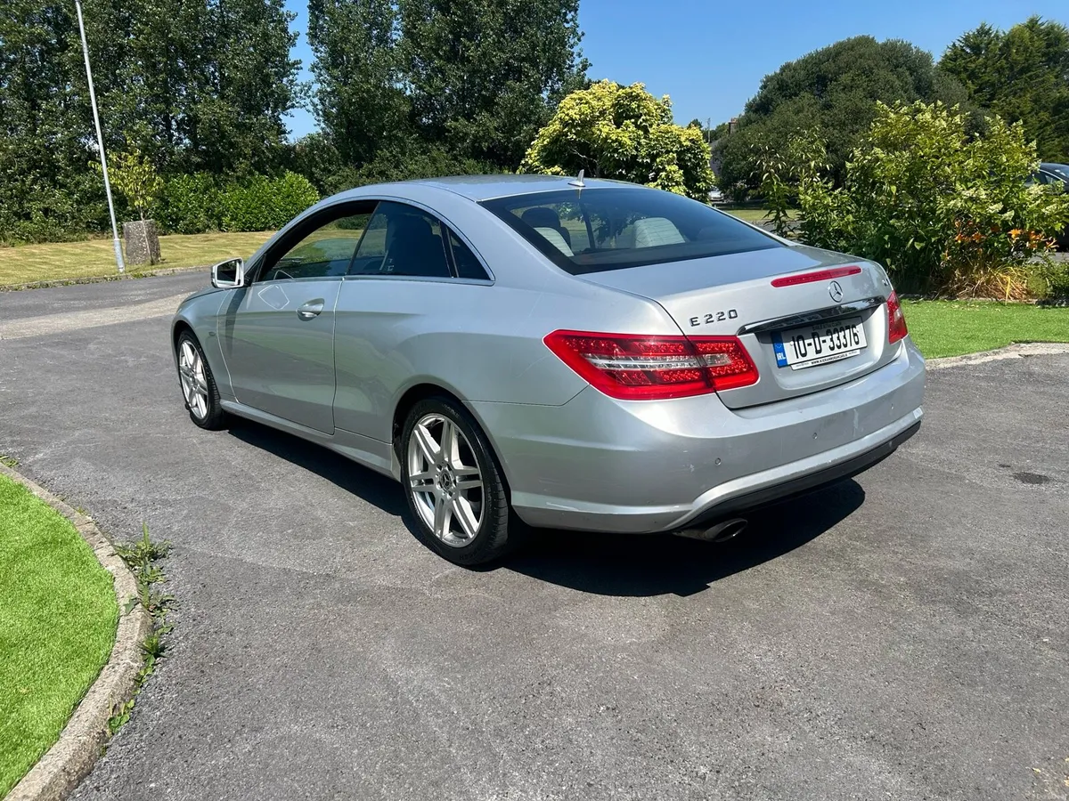 ‘10 Merc E220 D coupe, Nct 1/27 - Image 3