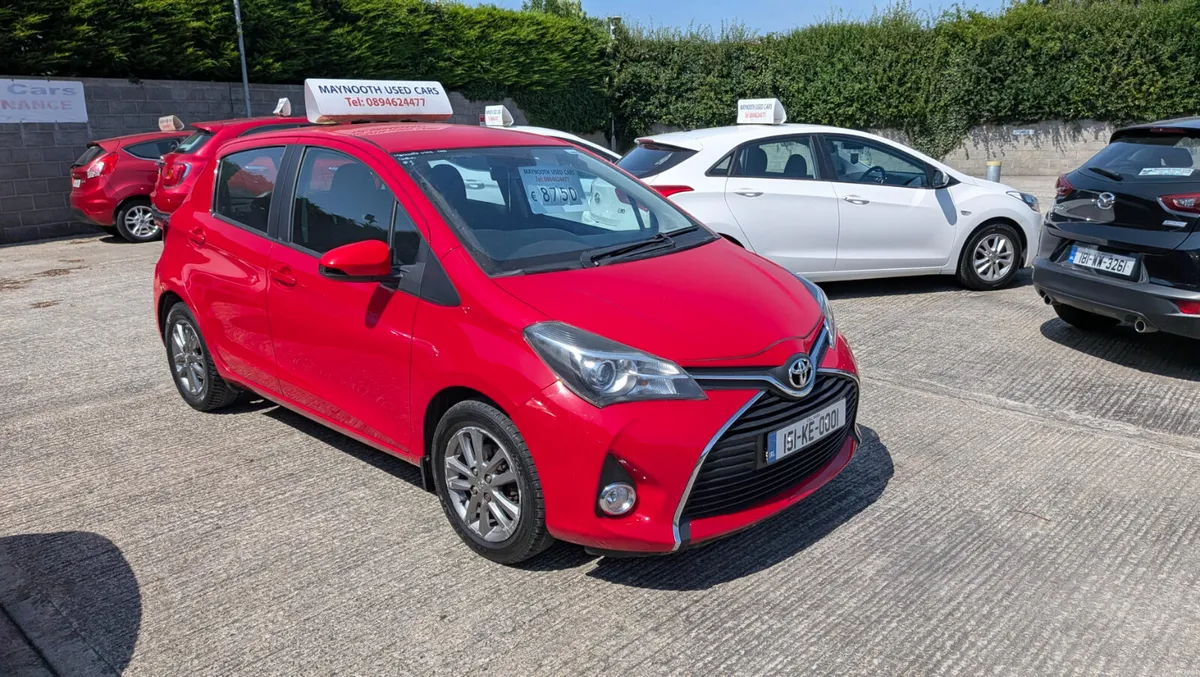 2015 Toyota Yaris 1.3 High Spec New Nct, Low miles - Image 3