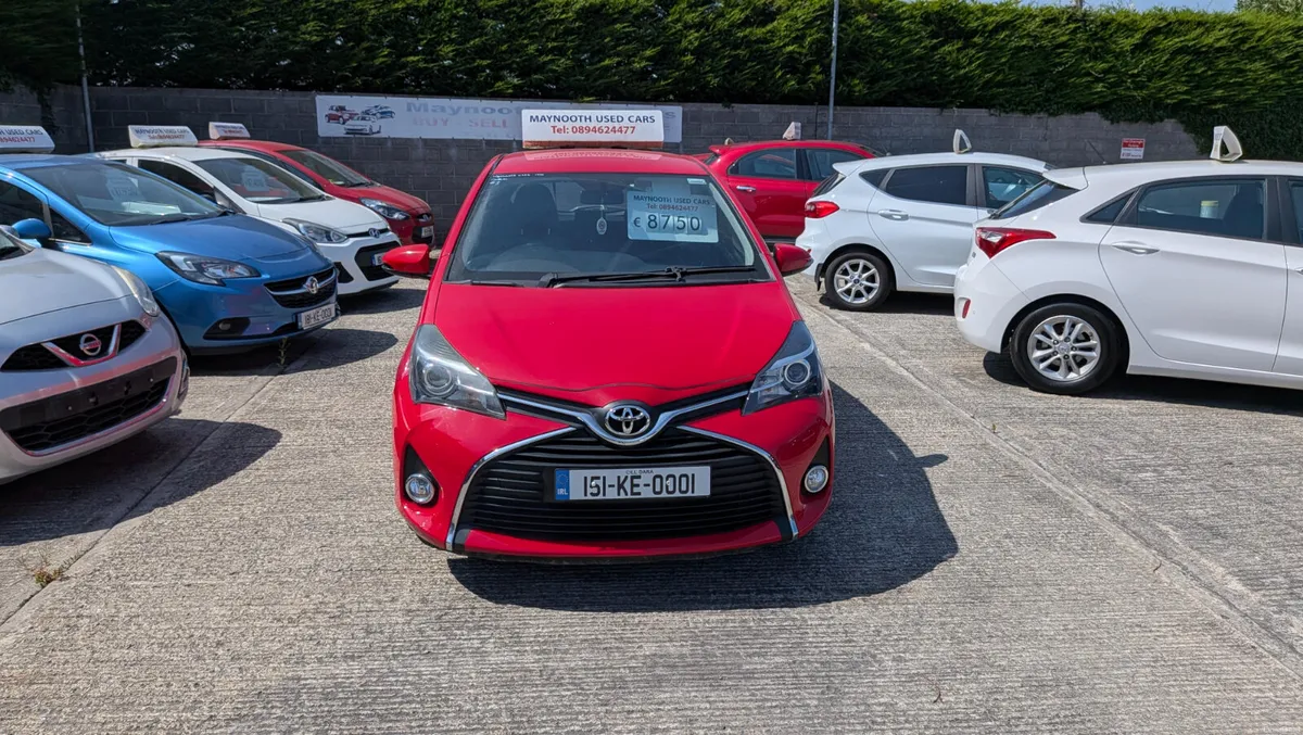 2015 Toyota Yaris 1.3 High Spec New Nct, Low miles - Image 2