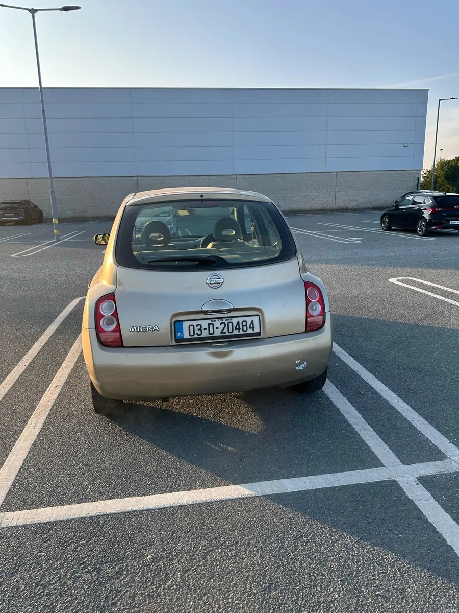 Nissan Micra 2003 MANUAL - Image 3