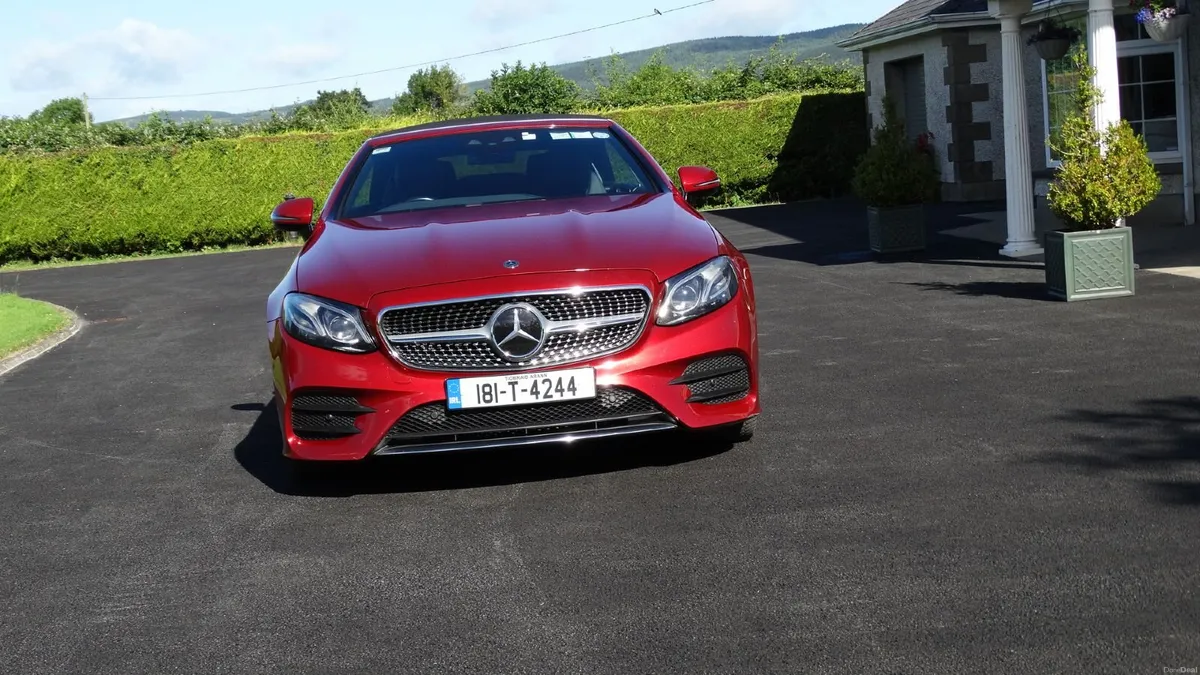 2018 Mercedes-Benz E350d 4MATIC Convertible - Image 3