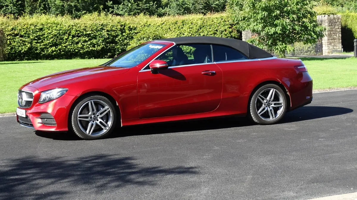2018 Mercedes-Benz E350d 4MATIC Convertible - Image 1