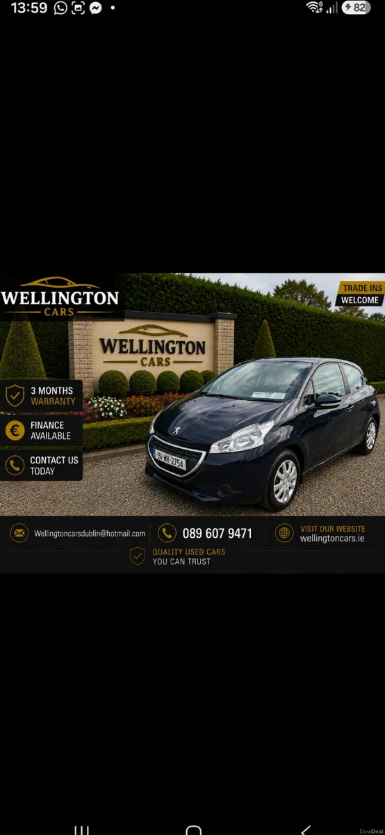 Peugeot 208 2015 1.0 vvti Access 72000 kms - Image 1