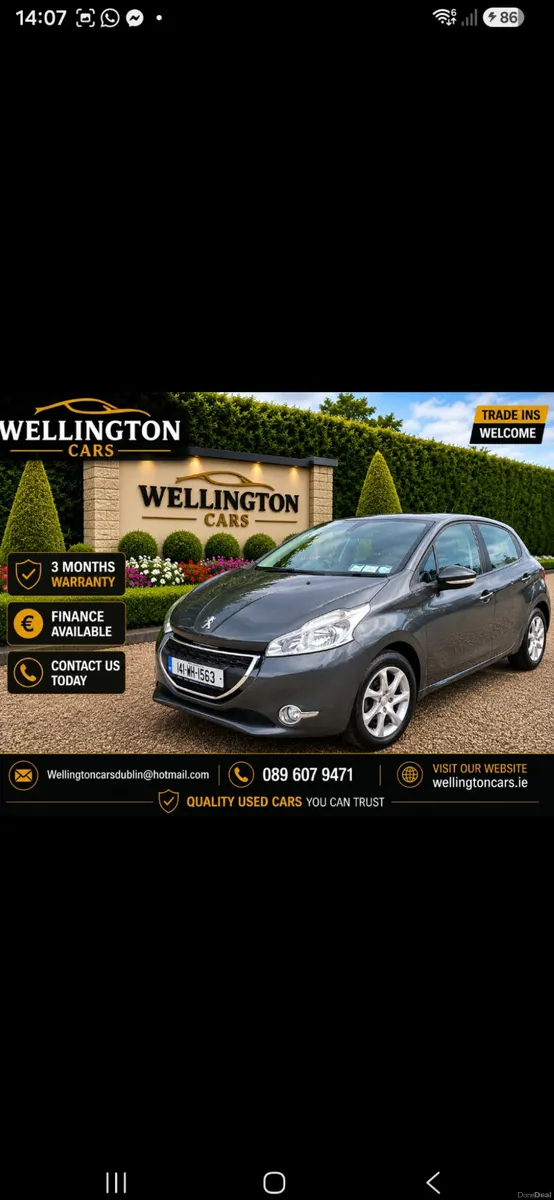 Peugeot 208 2014 1.0 vvti - Image 1