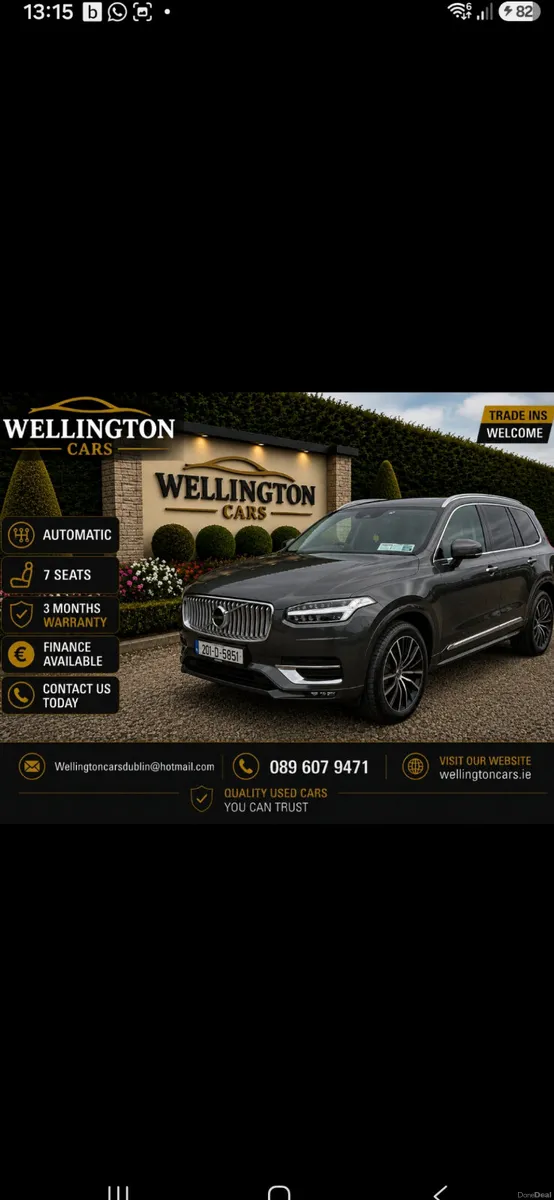Volvo XC90 2021 2.0 PLUG IN HYBRID PETROL AUTO - Image 1