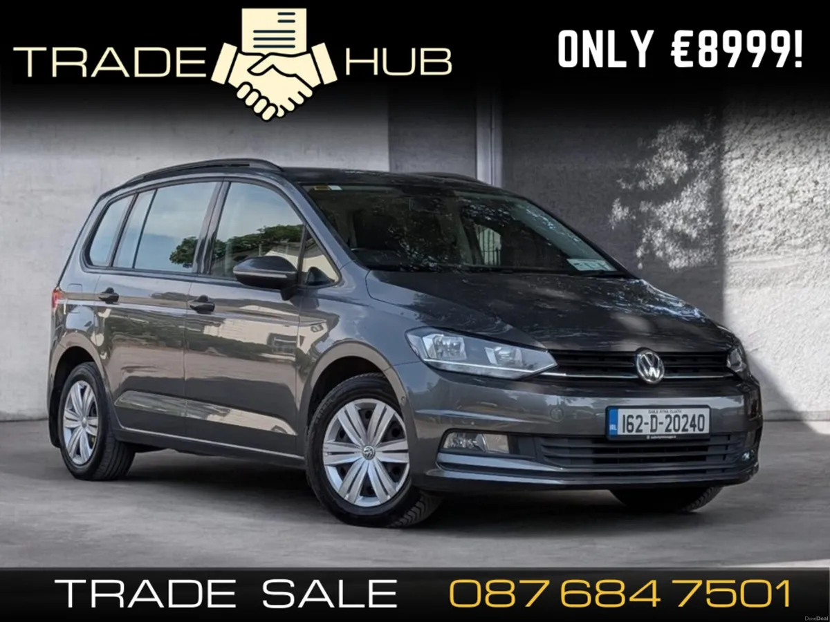 2016 VOLKSWAGEN TOURAN BLUEMOTION 1.2 warranty ava - Image 1
