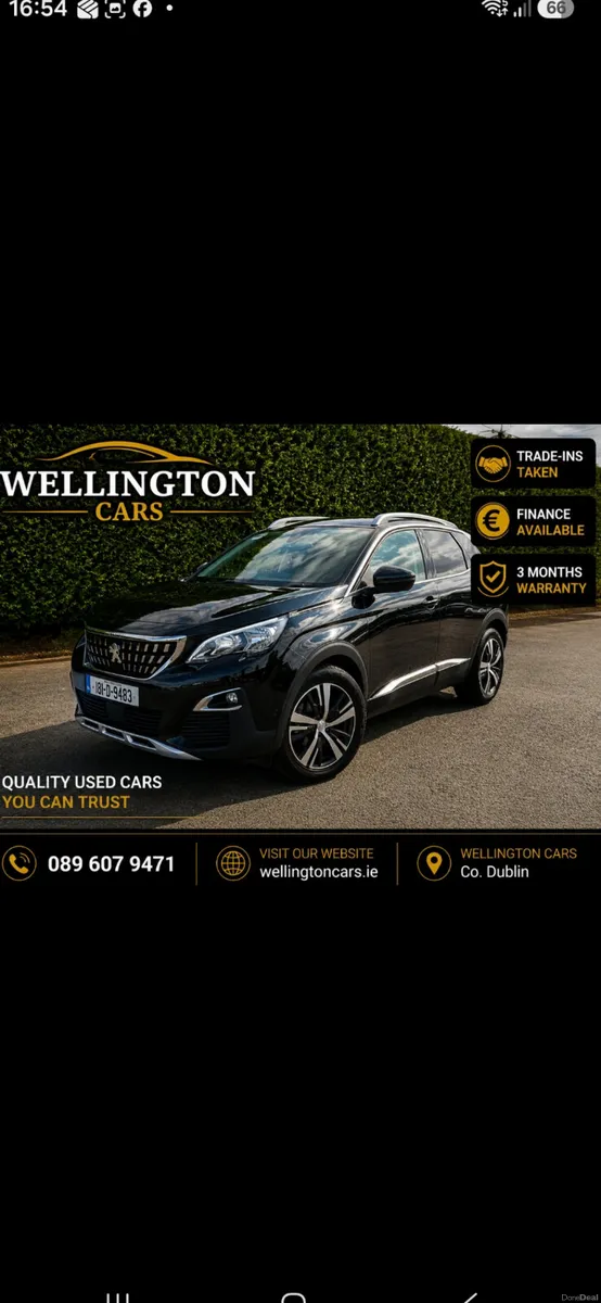 Peugeot 3008 2019 1.5 HDI ALLURE - Image 1