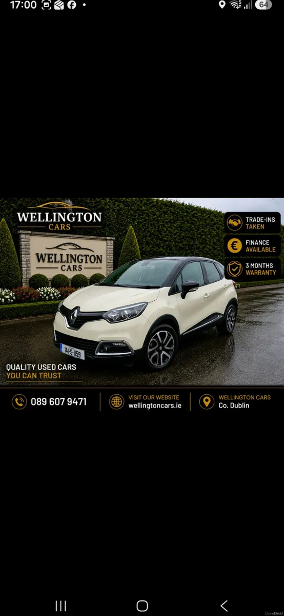 Renault Captur 2014 1.5 DCI INTENCE S&S - Image 1