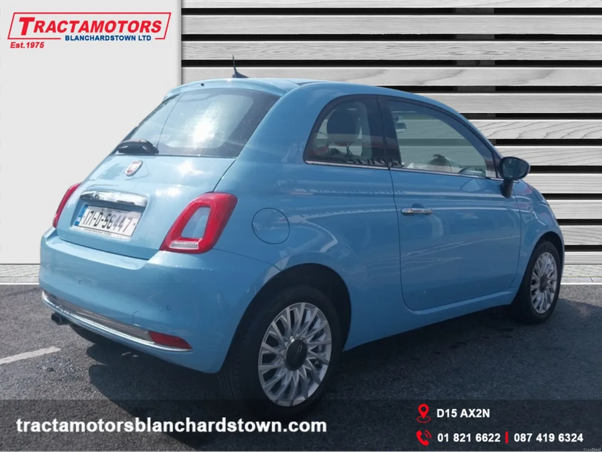 Fiat 500 1.2 LOUNGE 69BHP 3DR - Image 3