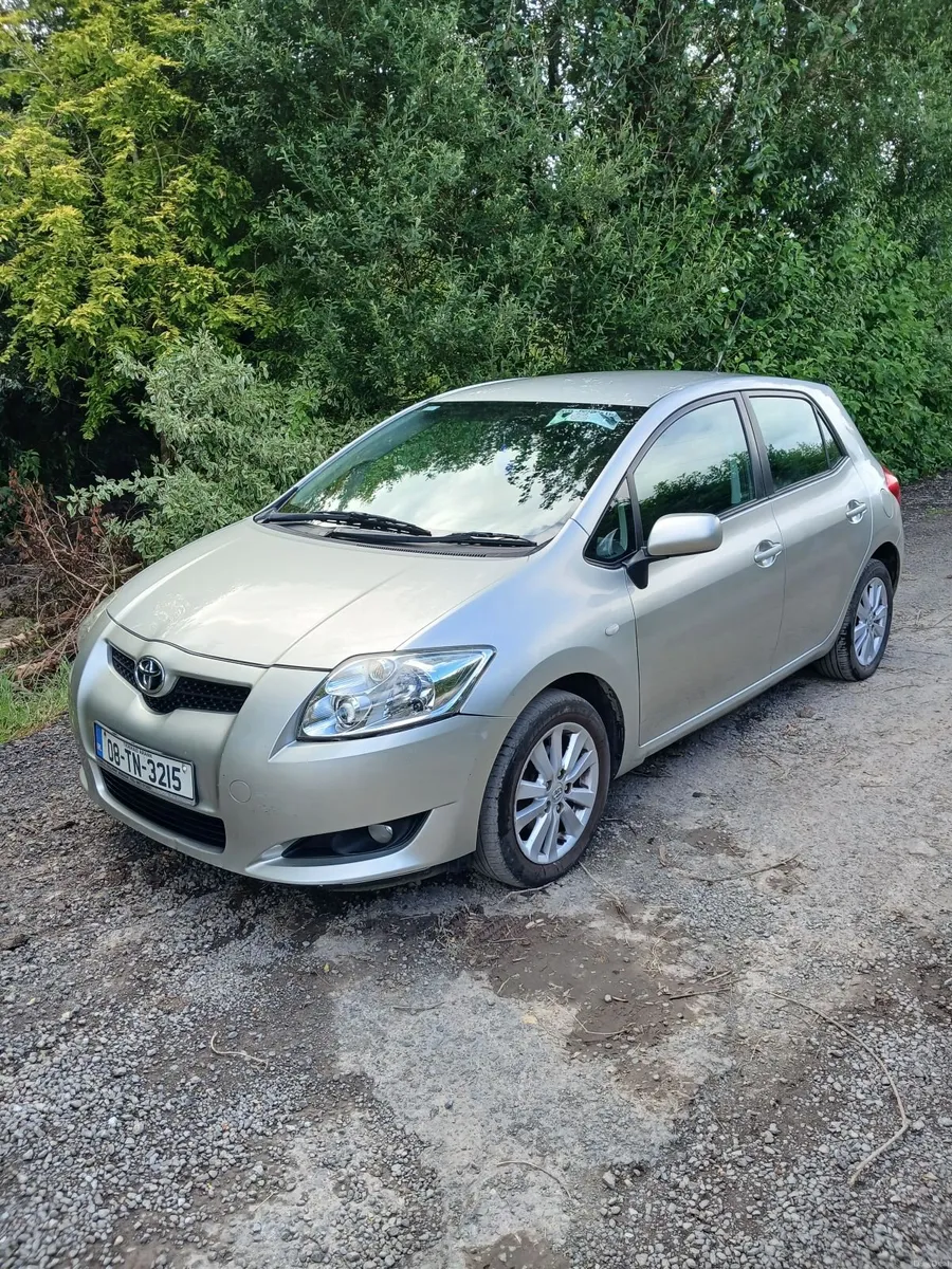 Toyota Auris 2008, 1.4 Petrol, NCT and TAX - Image 1