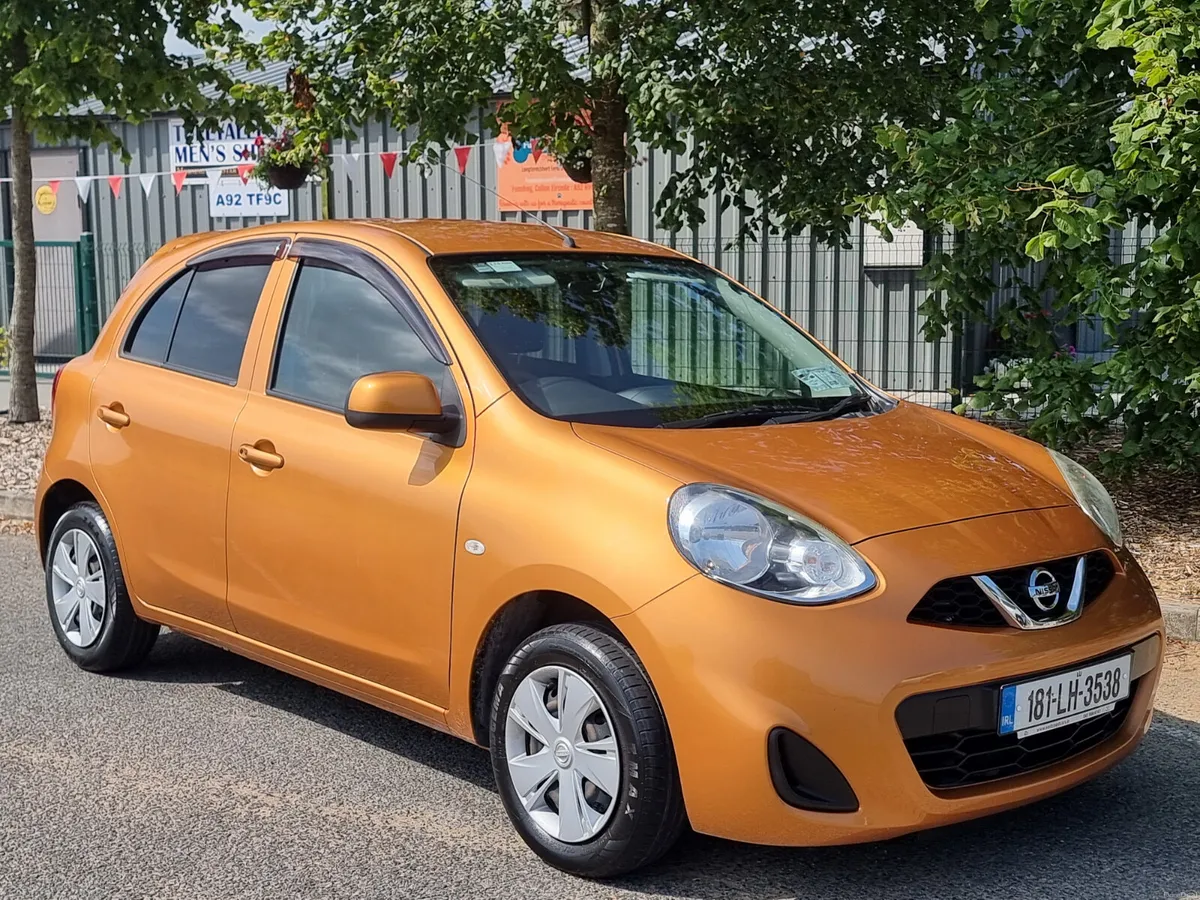 €7900 Nissan March 2018 automatic nct&tax €7900 - Image 1