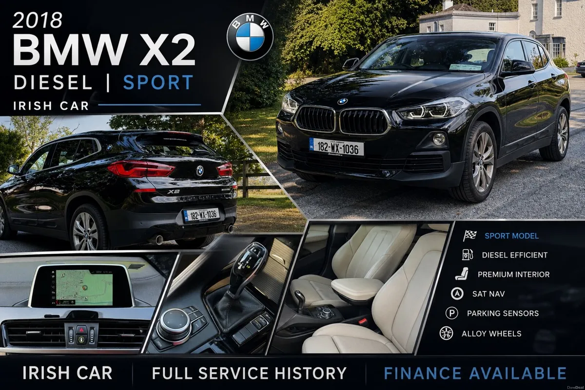 2018 BMW X2 2.0 Diesel Auto Sport - Image 1