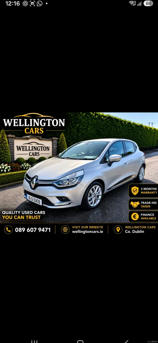Renault Clio 2017 1.2 DYNAMIQUE NAV - Image 1