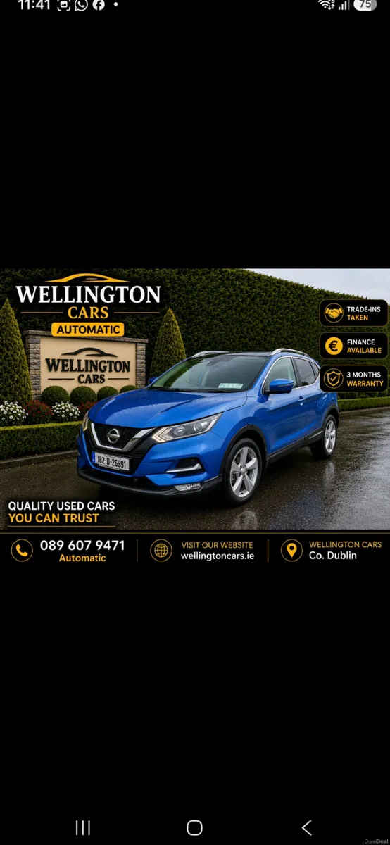 Nissan Qashqai 2018 1.2 SV CVT AUTOMATIC - Image 1