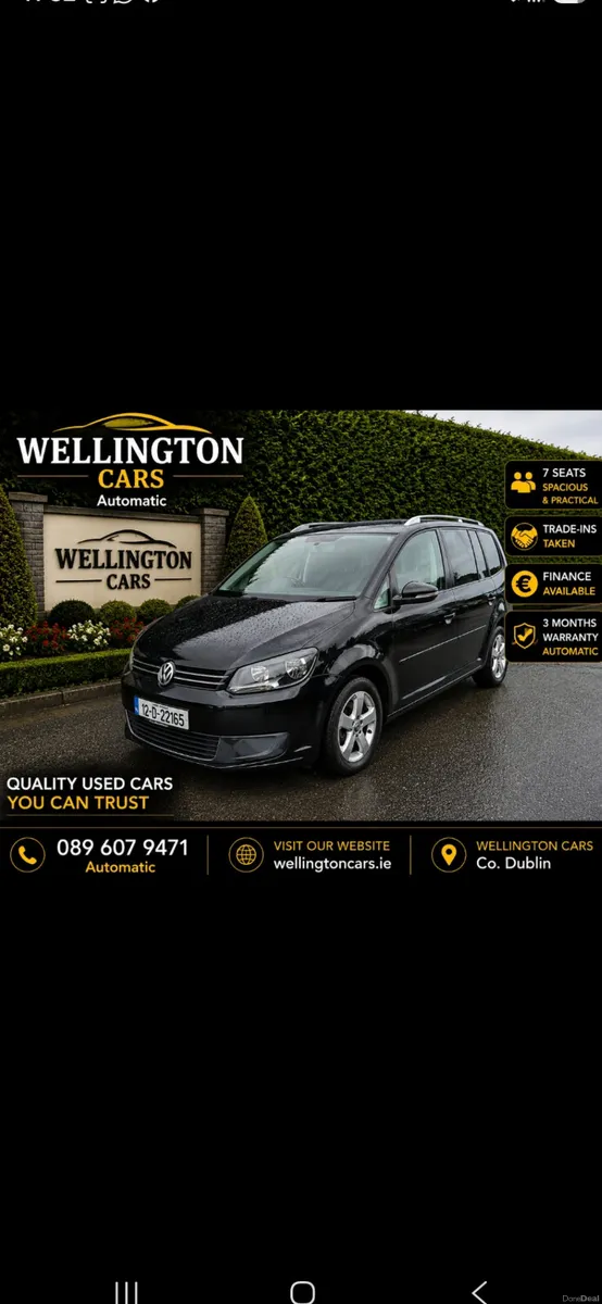 Volkswagen Touran 2013 1.4 TSI AUTOMATIC 7 SEATS - Image 1