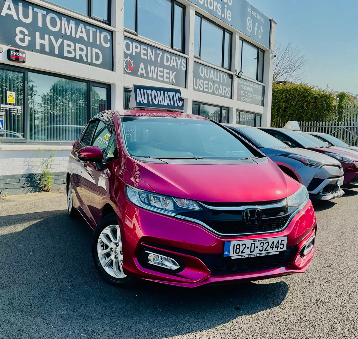 Honda Fit 2018 Automatic (38Kmiles) - Image 2