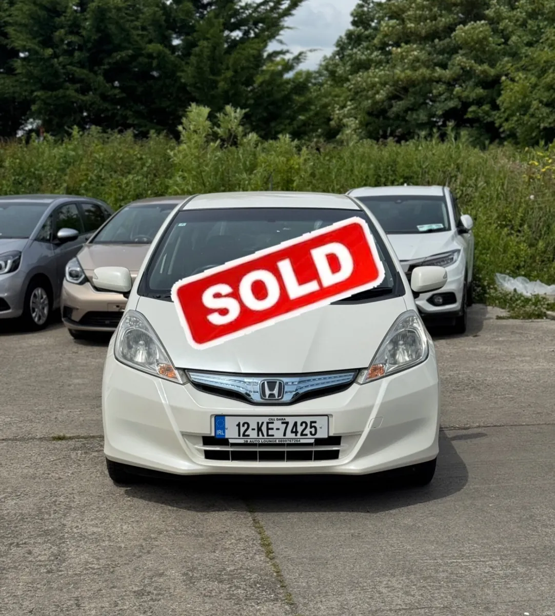 Honda Fit 1.3 Hybrid Automatic 66000 KM 2012 2KEYS - Image 1