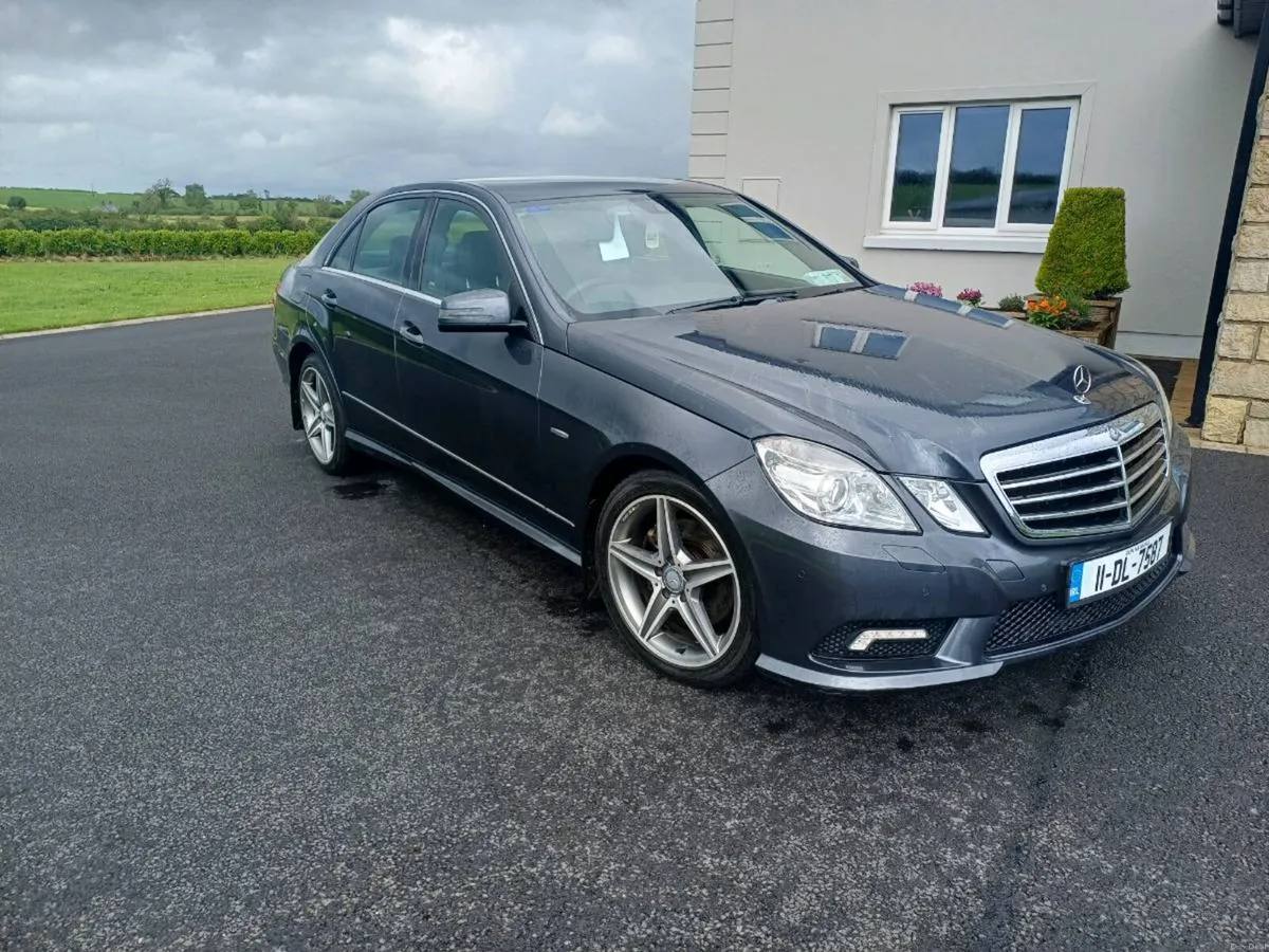 2011 mercedes e220 sport - Image 1