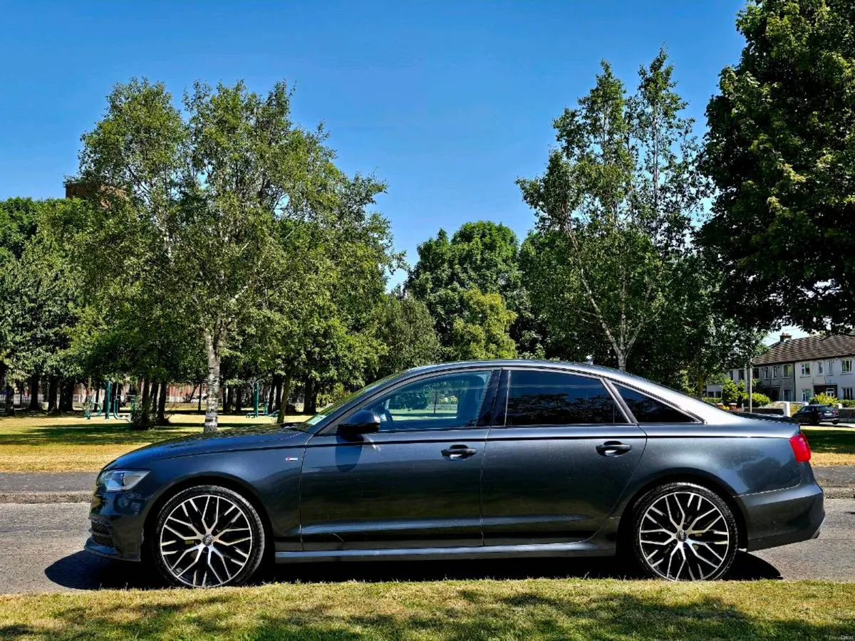 2014 audi a6 sline(black edition) TAX & N.C.T - Image 2