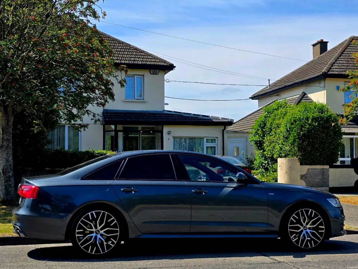 2014 audi a6 sline(black edition) TAX & N.C.T - Image 4
