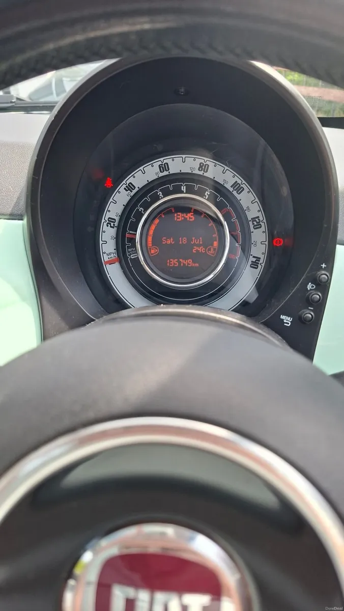 Fiat 500 Lounge 2015 Mint Green - Image 2