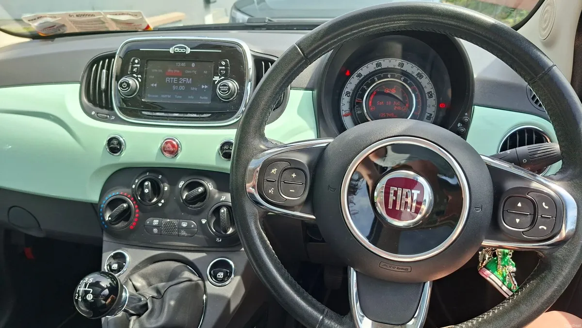 Fiat 500 Lounge 2015 Mint Green - Image 4