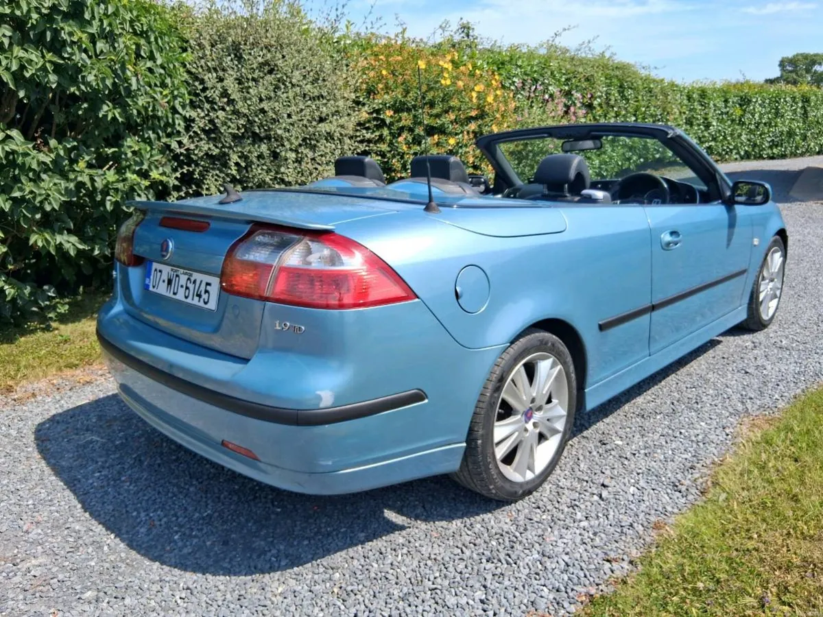 Saab 9-3 convertible Diesel new nct - Image 3