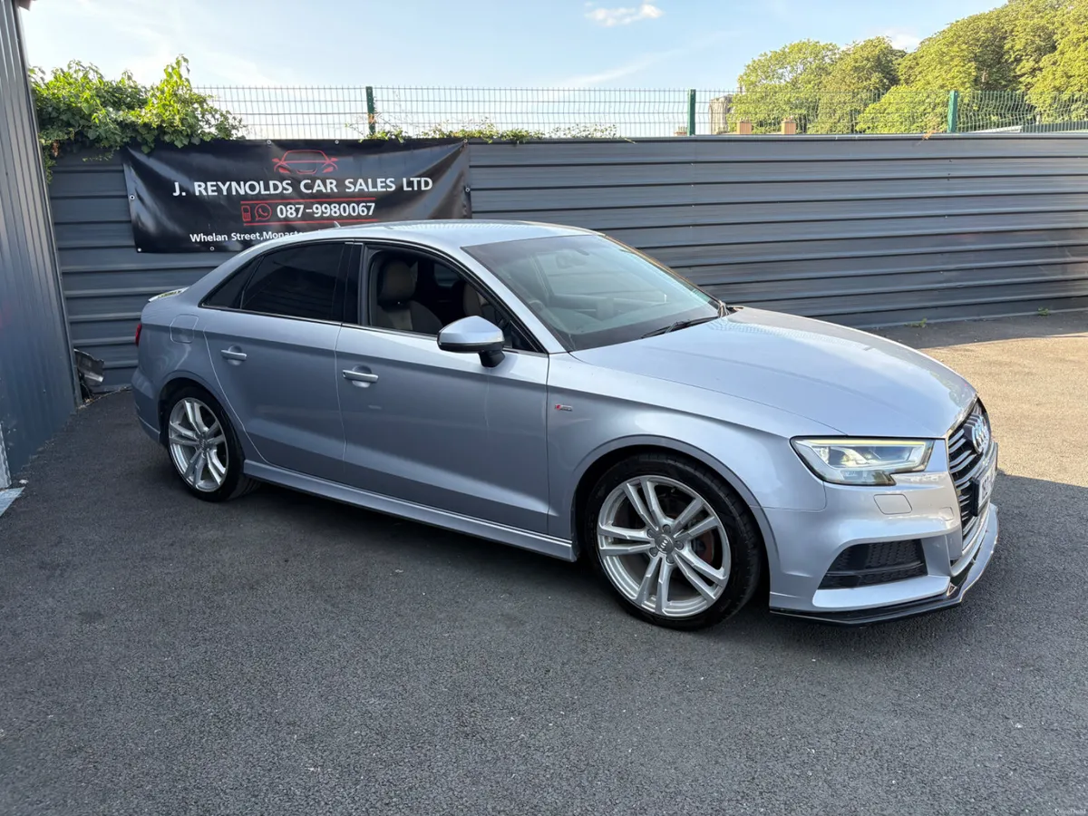 Audi A3 S line auto low km Irish car from new 2018 - Image 5