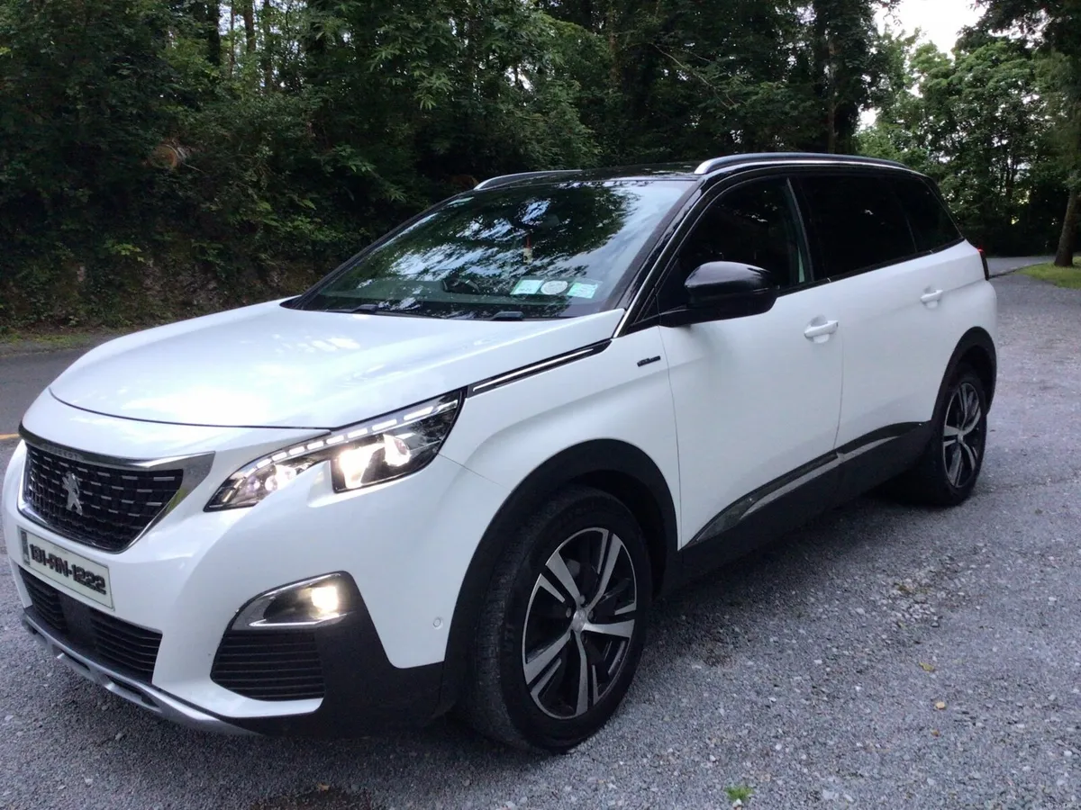 2019 Peugeot 5008 1.5 GT Line 7 Seater with Extras - Image 1