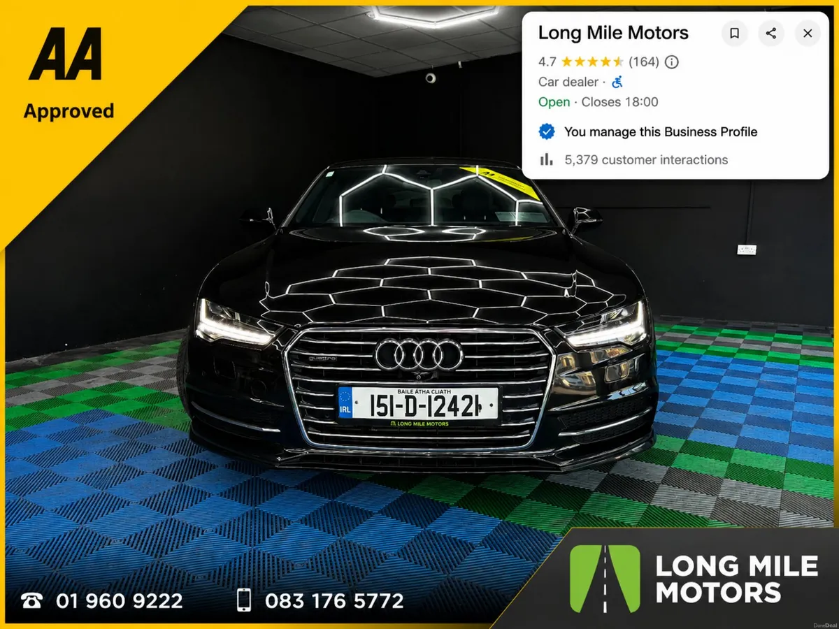 Audi A7 3.0 QATTRO AA APPROVED 1 YEAR WARRANTY - Image 1