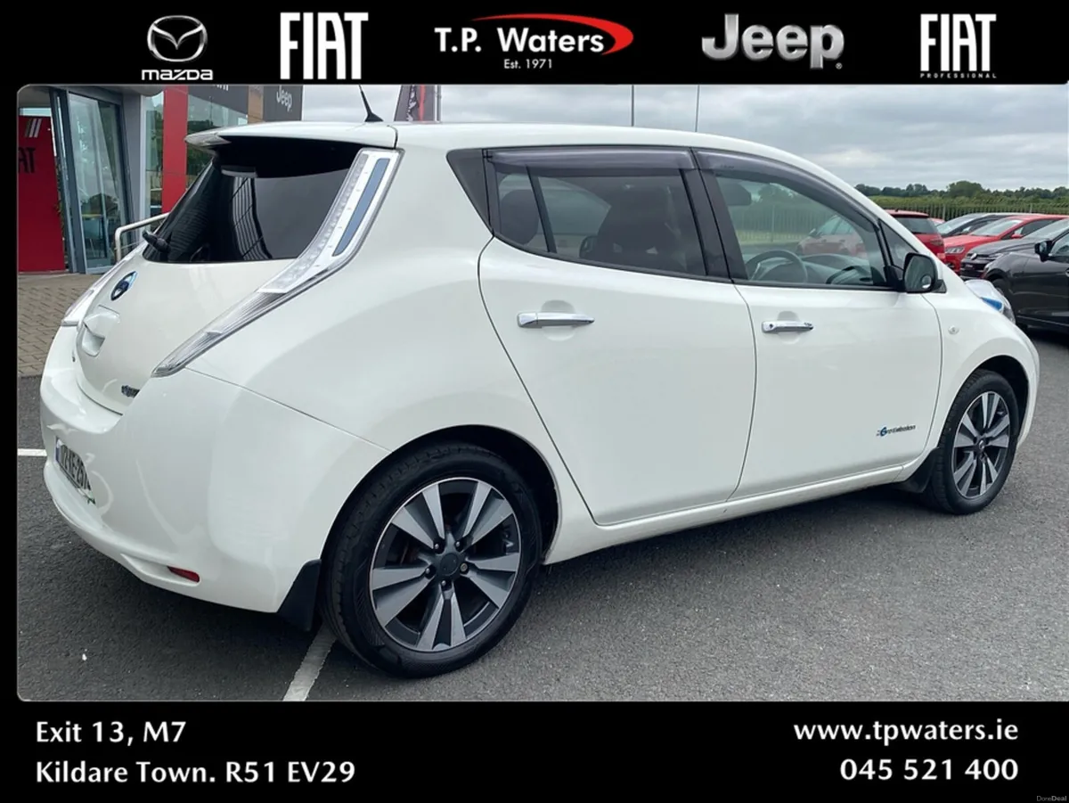 Nissan Leaf FULL ELCTRIC - BLACK LEATHER INTERIOR - Image 3