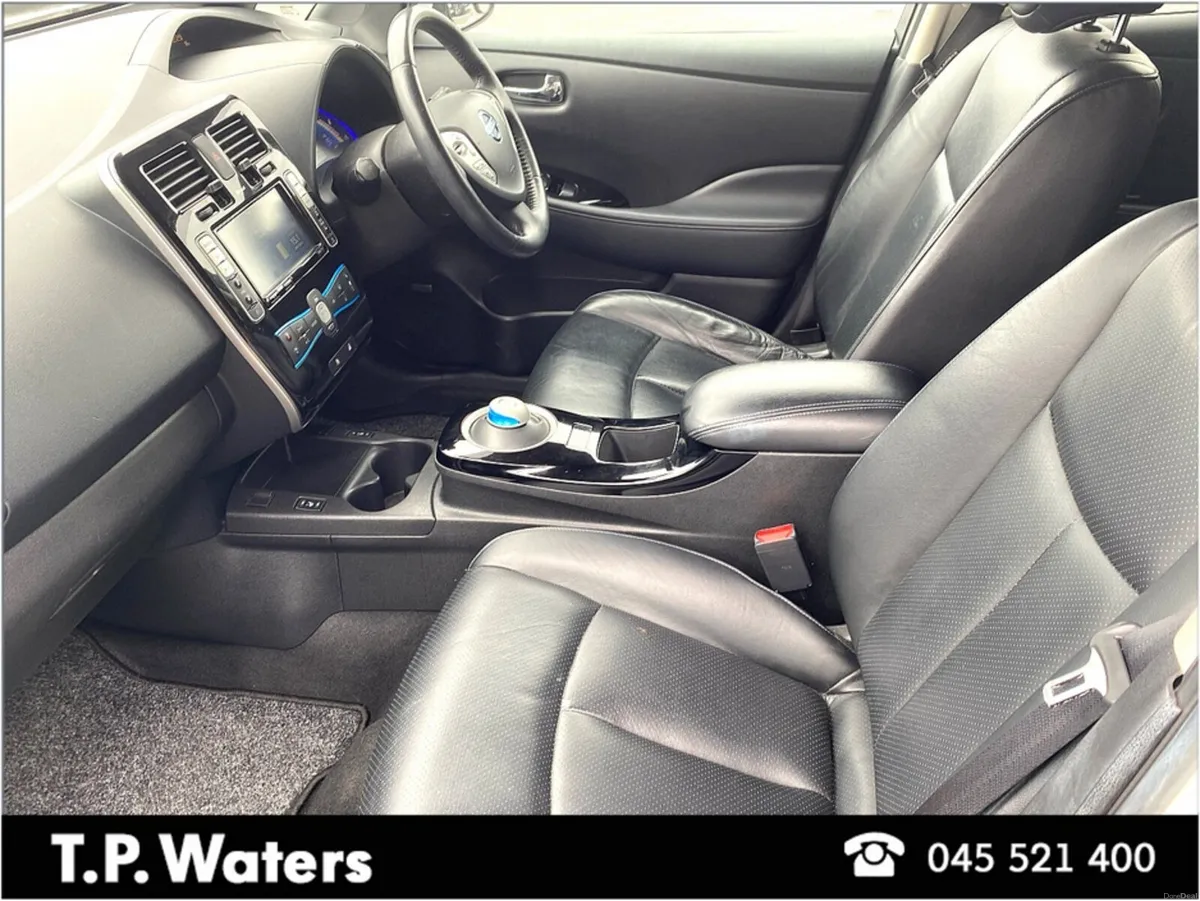Nissan Leaf FULL ELCTRIC - BLACK LEATHER INTERIOR - Image 6