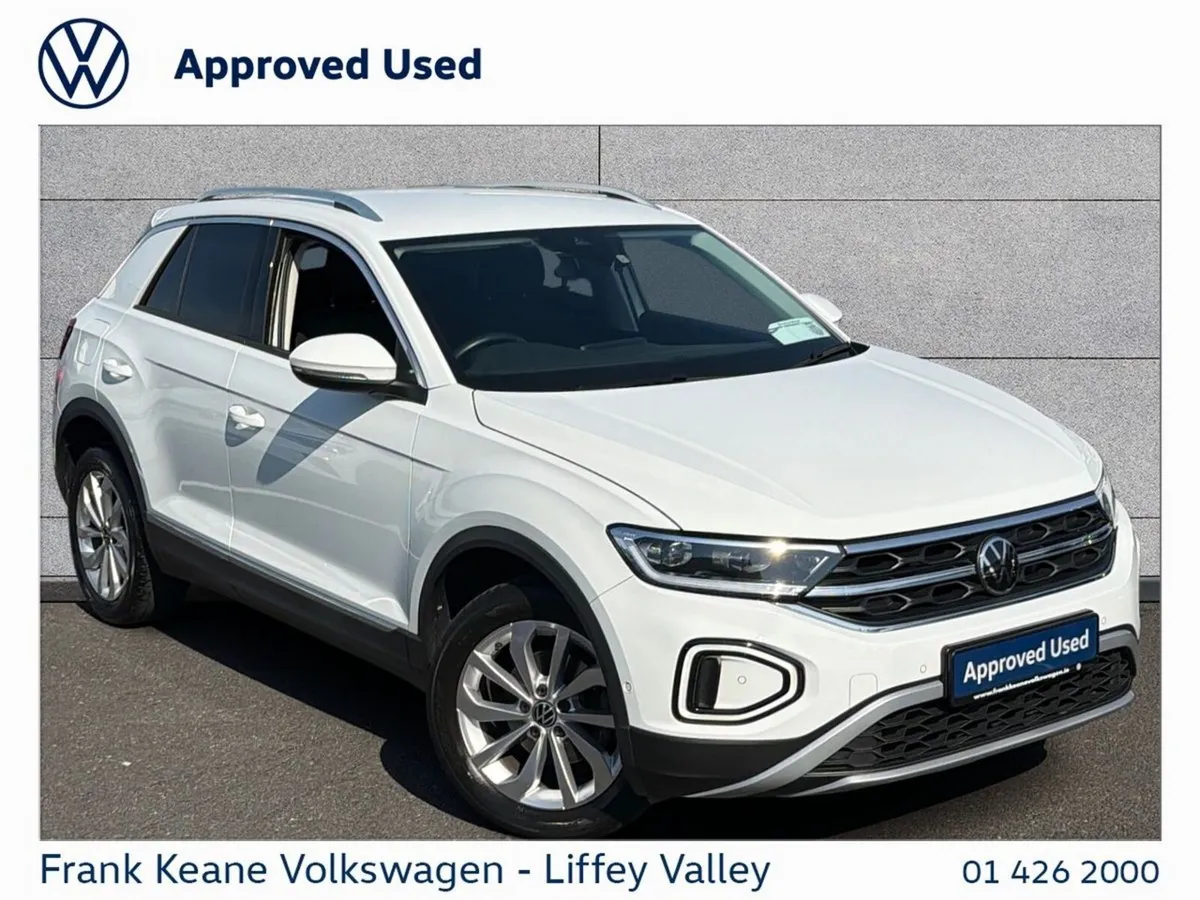 Volkswagen T-Roc STYLE 1.0 TSI 110HP *PURE WHITE* - Image 1