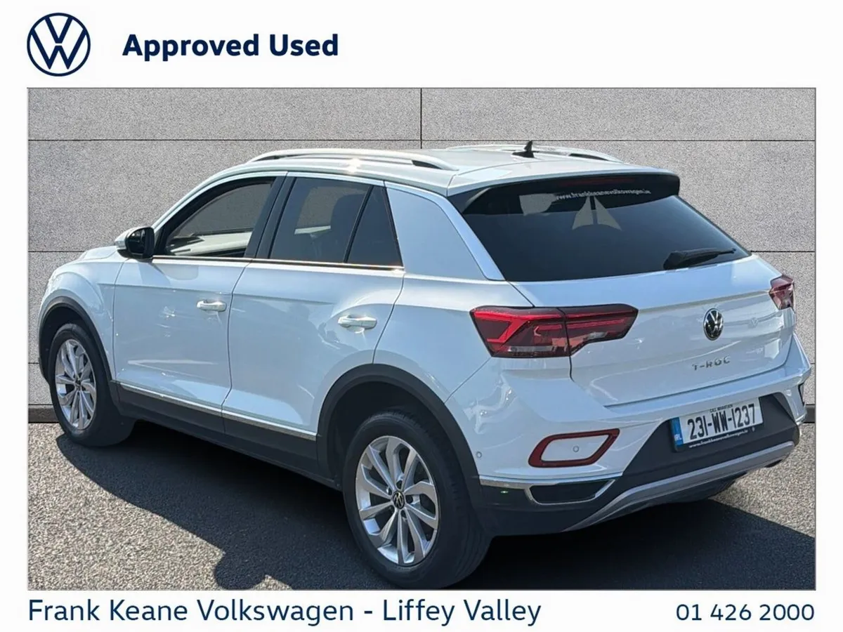 Volkswagen T-Roc STYLE 1.0 TSI 110HP *PURE WHITE* - Image 3