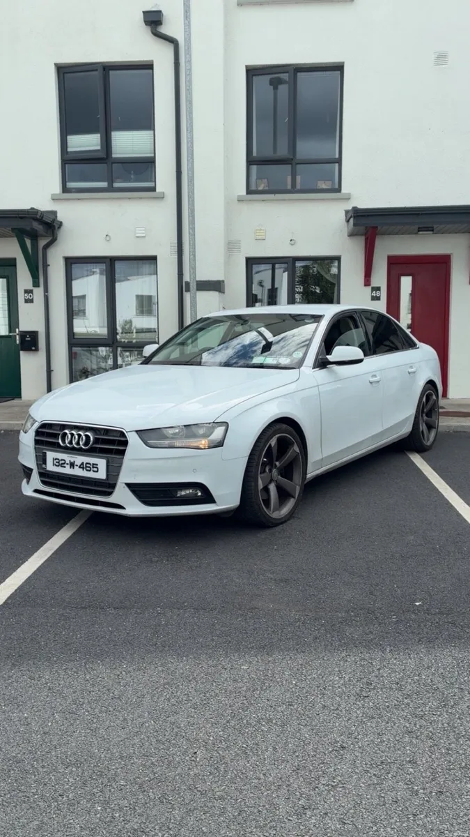 White Audi A4 - Image 2